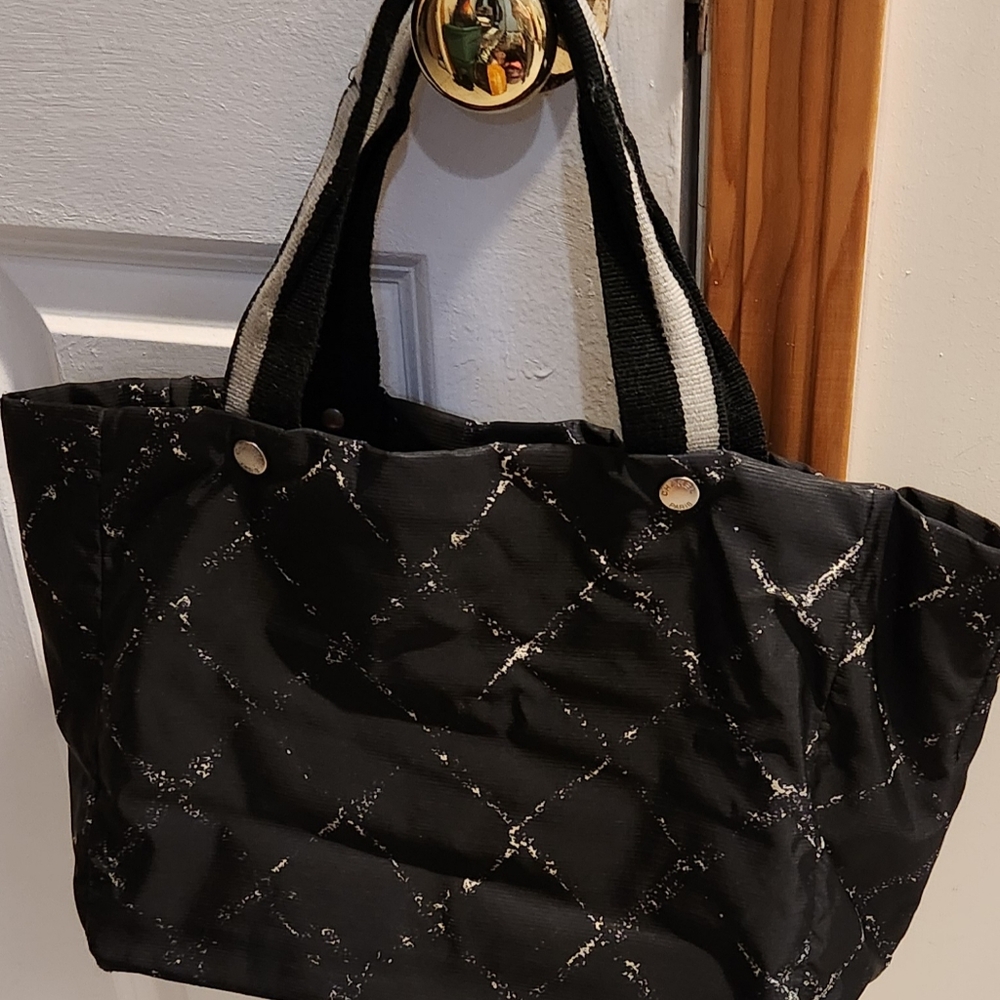 CHANEL Travel line small tote bag